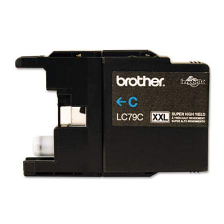 Brother LC79C Innobella Super High-Yield Ink, 1,200 Page-Yield, Cyan