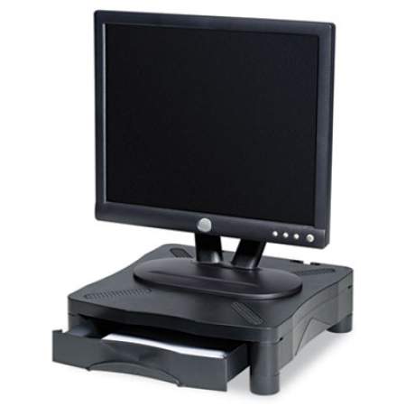 Kelly Computer Supply Monitor Stand, 13.25" x 13.5" x 2.75" to 4", Black, Supports 60 lbs (10368)