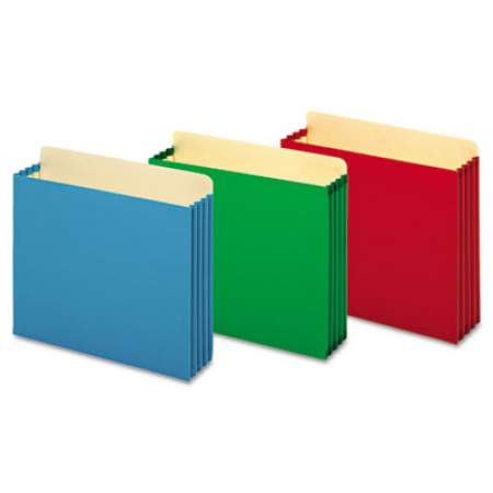 Pendaflex File Cabinet Pockets, 3.5" Expansion, Letter Size, Red, 10/Box (FC1524PRED)