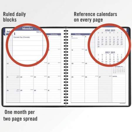 AT-A-GLANCE Collegiate Weekly/Monthly Appointment Book
