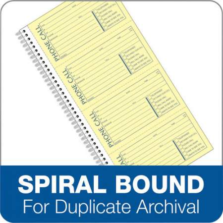 Adams Spiral Bound Phone Message Books (SC1154D)