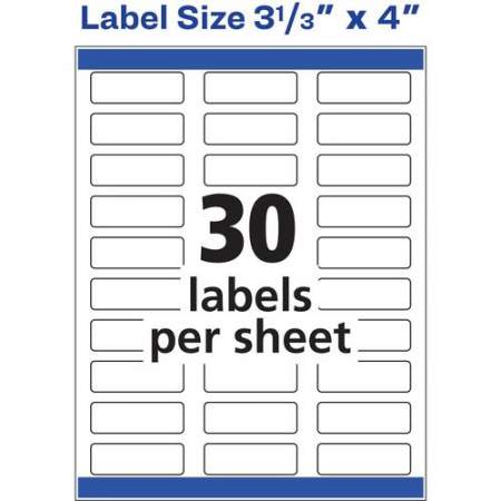 Avery Color Printing Labels (8257)