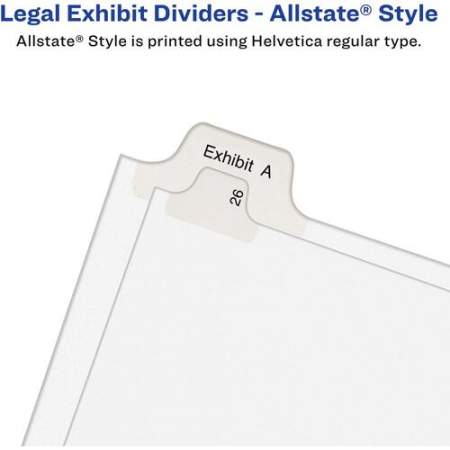Avery Alllstate Style Individual Legal Dividers (82285)