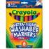 Crayola Washable Bold Colors Broad Line Markers (587832)