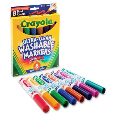 Crayola Washable Bold Colors Broad Line Markers (587832)