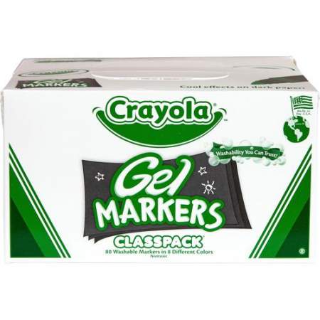 Crayola GelFX Washable Markers Classpack (588212)