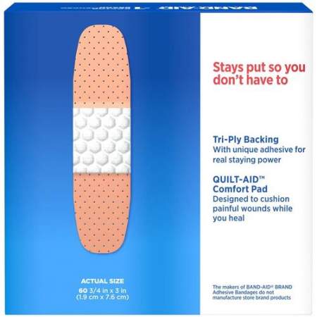 BAND-AID Tru-Stay Plastic Strips Adhesive Bandages (5635)