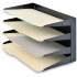 MMF Horizontal Desk File Trays (2644HLBK)