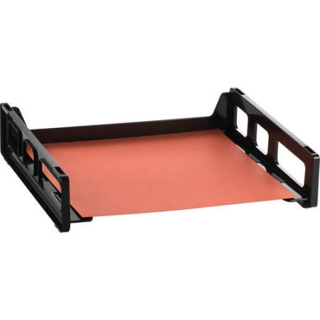 OIC Black Side-Loading Desk Trays (21002)