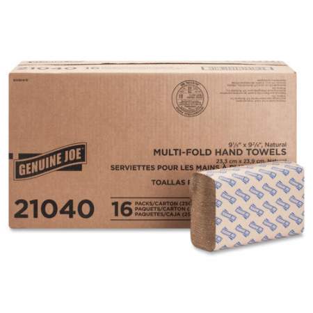 Genuine Joe Multifold Natural Towels (21040)