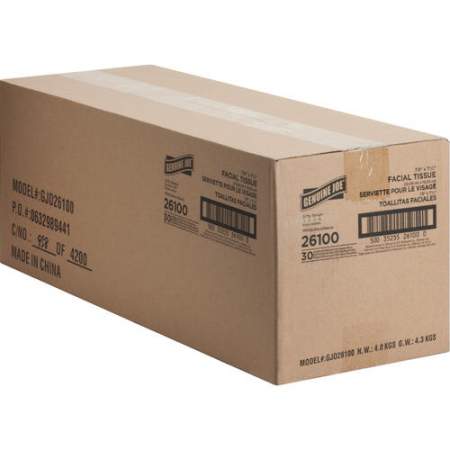 Genuine Joe 2-Ply Facial Tissue - 30 Boxes (26100)