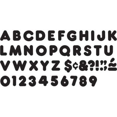 TREND 3" Casual Uppercase Ready Letters (T79001)