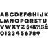 TREND 3" Casual Uppercase Ready Letters (T79001)