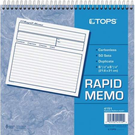 TOPS Rapid Memo Book (4151)