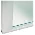Alera Glass Door Set With Silver Frame For 72" Wide Hutch, 17w x 16h, Clear, 4 Doors/Set (VA301730)