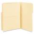 Smead Self-Adhesive Folder Dividers for Top/End Tab Folders w/ 5 1/2" Pockets, Letter Size, Manila, 25/Pack (68030)