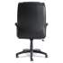 Alera Fraze Series Executive High-Back Swivel/Tilt Bonded Leather Chair, Supports 275 lb, 17.71" to 21.65" Seat Height, Black (FZ41LS10B)