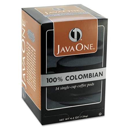 Java One Coffee Pods, Colombian Supremo, Single Cup, 14/Box (30200)