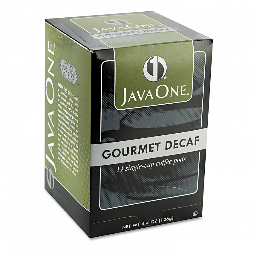Coffee Pods, Colombian Decaf, Single Cup, Pods, 14/Box (30210)