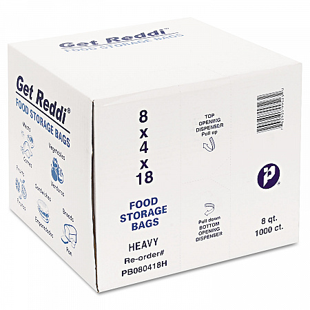 Food Bags, 2-Gallon, 8