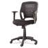 OIF Swivel/Tilt Mesh Task Chair, Supports Up to 250 lb, 17.71" to 21.65" Seat Height, Black (EM4817)