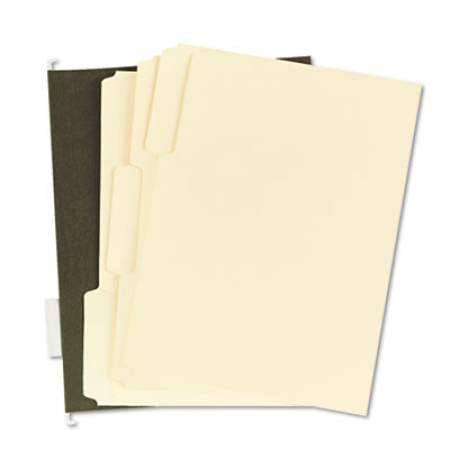 Pendaflex Combo Filing Kit, Letter Size, 1/3-Cut File Folders, 1/5-Cut Hanging File Folders, Assorted, 25 Sets (16141)