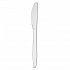 Mediumweight Polystyrene Cutlery, Knife, Plastic, White, 100/Box, 10 Boxes/Carton (KNIFEMWPSCT)