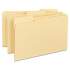 Smead 100% Recycled Manila Top Tab File Folders, 1/3-Cut Tabs, Legal Size, 100/Box (15339)