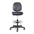 Alera Interval Series Swivel Task Stool, Supports Up to 275 lb, 23.93" to 34.53" Seat Height, Black Faux Leather (IN4616)