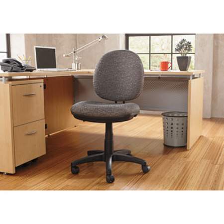 Alera Interval Series Swivel/Tilt Task Chair, Supports 275 lb, 18.11" to 23.22" Seat, Graphite Gray Seat/Back, Black Base (IN4841)