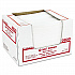 Masslinn Shop Towels, 1-Ply, 12 x 17, Unscented, White, 100/Pack, 12 Packs/Carton (0930)