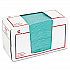 Wet Wipes, 14 x 21, White/Green, 100 Towels/Pack, 9/Carton (8312)