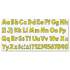 TREND Ready Letters Playful Combo Set, Yellow, 4"h, 216/Set (T79743)