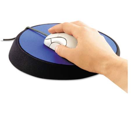 Allsop Wrist Aid Ergonomic Circular Mouse Pad, 9" dia., Cobalt (26226)