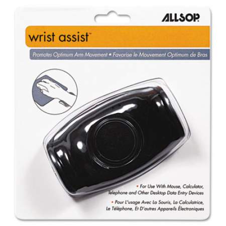 Allsop Wrist Assist Memory Foam Ergonomic Wrist Rest, Black (29538)