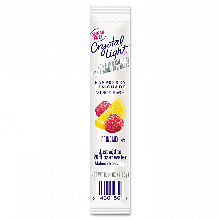 On the Go, Raspberry Lemonade, 0.16 oz Packets, 30/Box (00015)