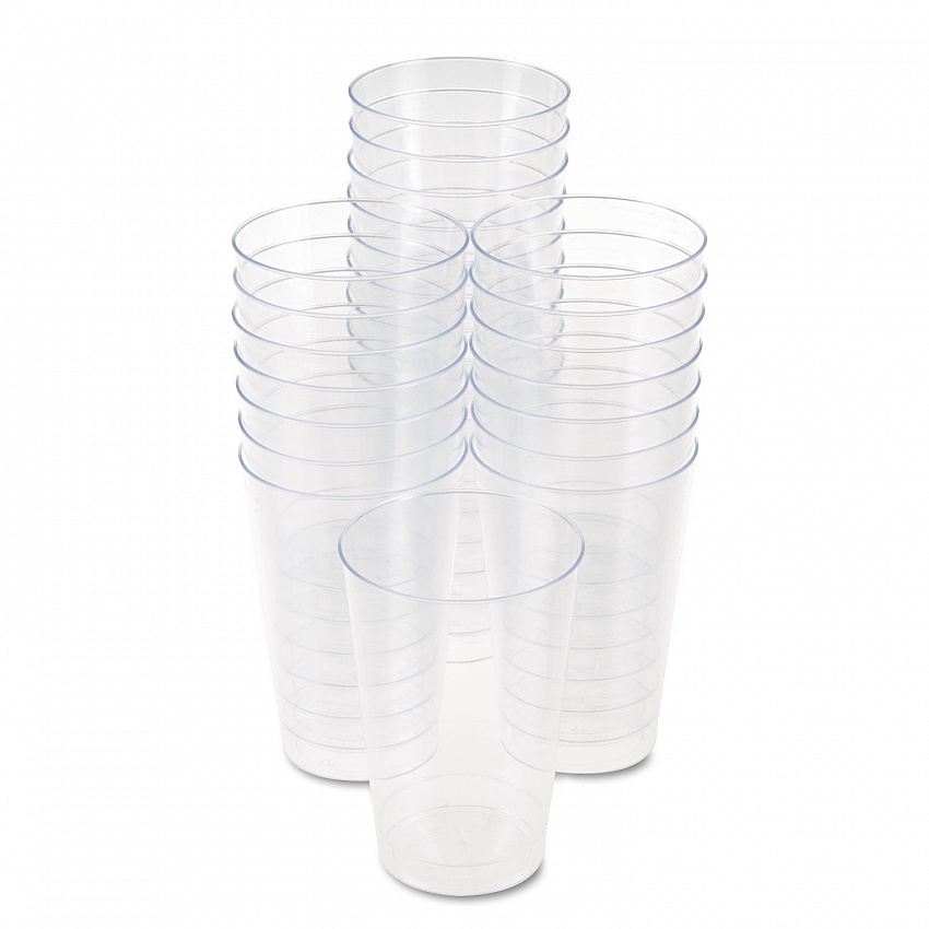 Comet Plastic Tumblers, 12 oz, Clear, 500/Carton (T12)