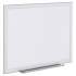 Universal Dry Erase Board, Melamine, 24 x 18, Aluminum Frame (44618)
