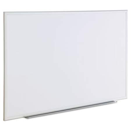 Universal Dry Erase Board, Melamine, 60 x 36, Satin-Finished Aluminum Frame (43625)
