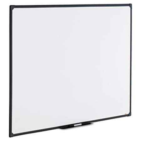 Universal Dry Erase Board, Melamine, 48 x 36, Black Frame (43629)