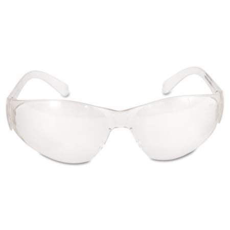 MCR Safety Checklite Safety Glasses, Clear Frame, Clear Lens (CL010)