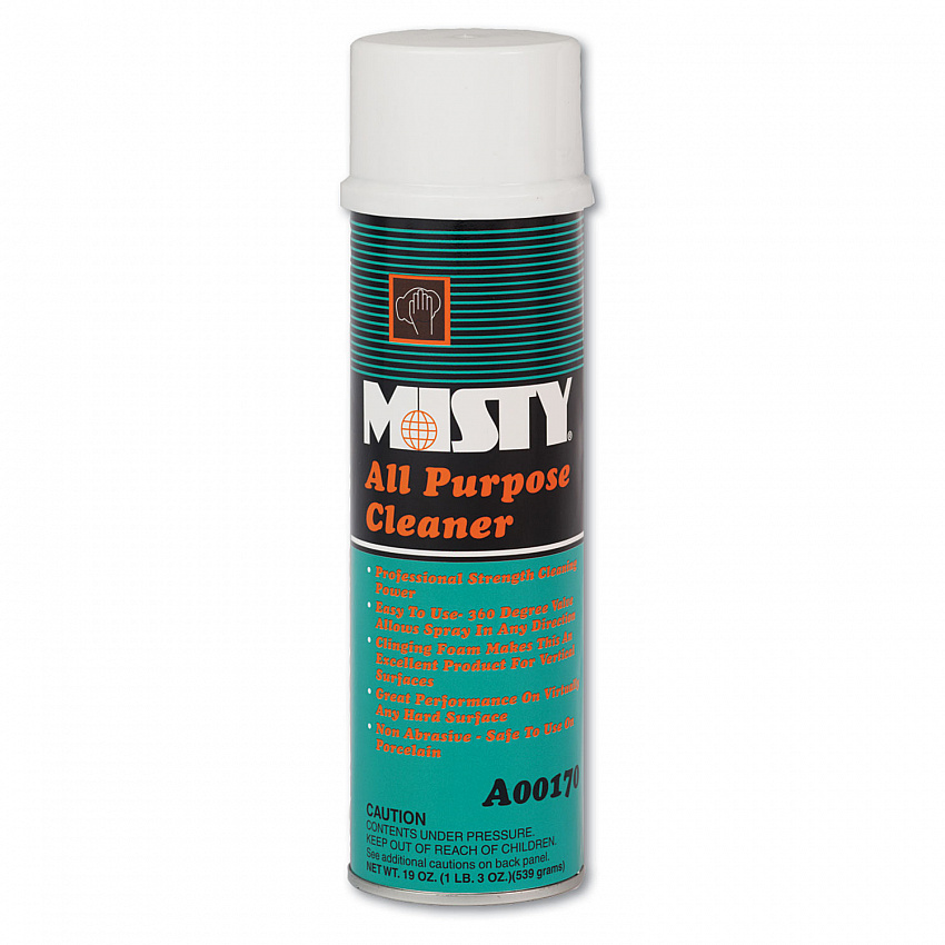All-Purpose Cleaner, Mint Scent, 19 oz Aerosol Spray, 12/Carton (1001592)