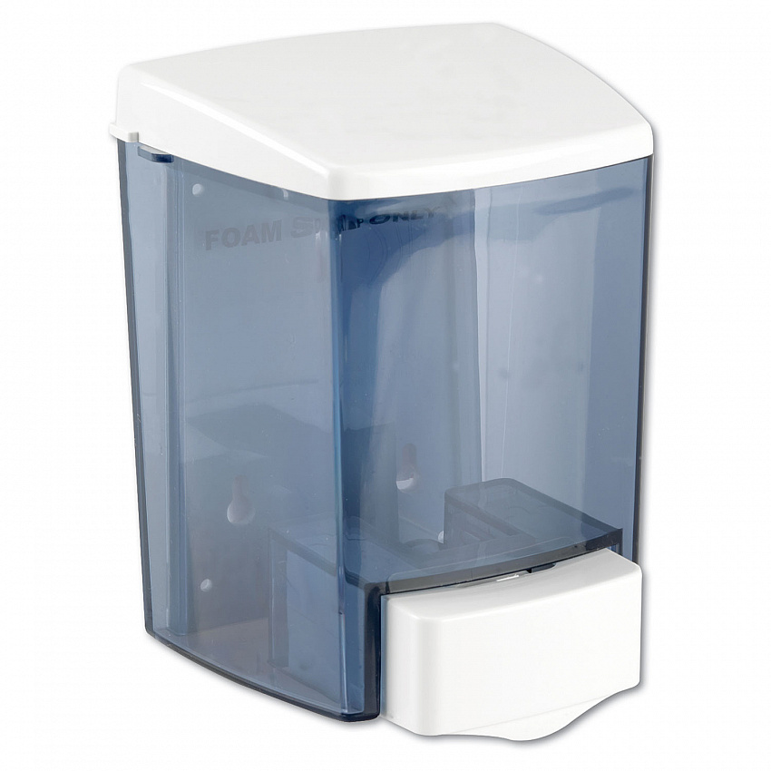 Encore Foam-eeze Bulk Foam Soap Dispenser, See Thru, 900 mL, 4.5 x 4 x 6.25, White (9335)