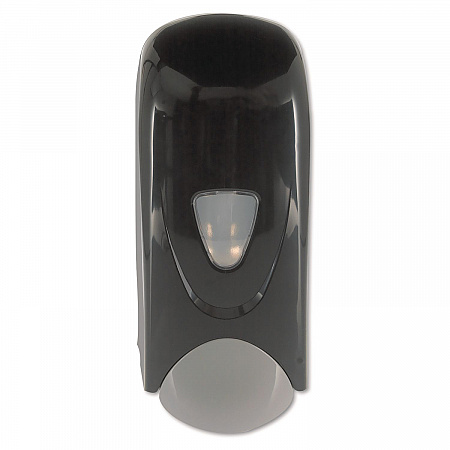 Foam-eeze Bulk Foam Soap Dispenser with Refillable Bottle, 1 L, 4.88 x 4.75 x 11, Black/Gray (9326)