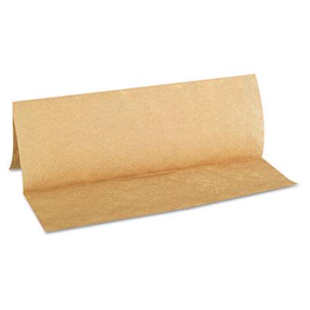 GEN Folded Paper Towels, Multifold, 9 x 9 9/20, Natural, 250 Towels/PK, 16 Packs/CT (1508)