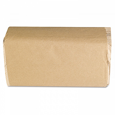 Singlefold Paper Towels, 9 x 9.45, Natural, 250/Pack, 16 Packs/Carton (1507)