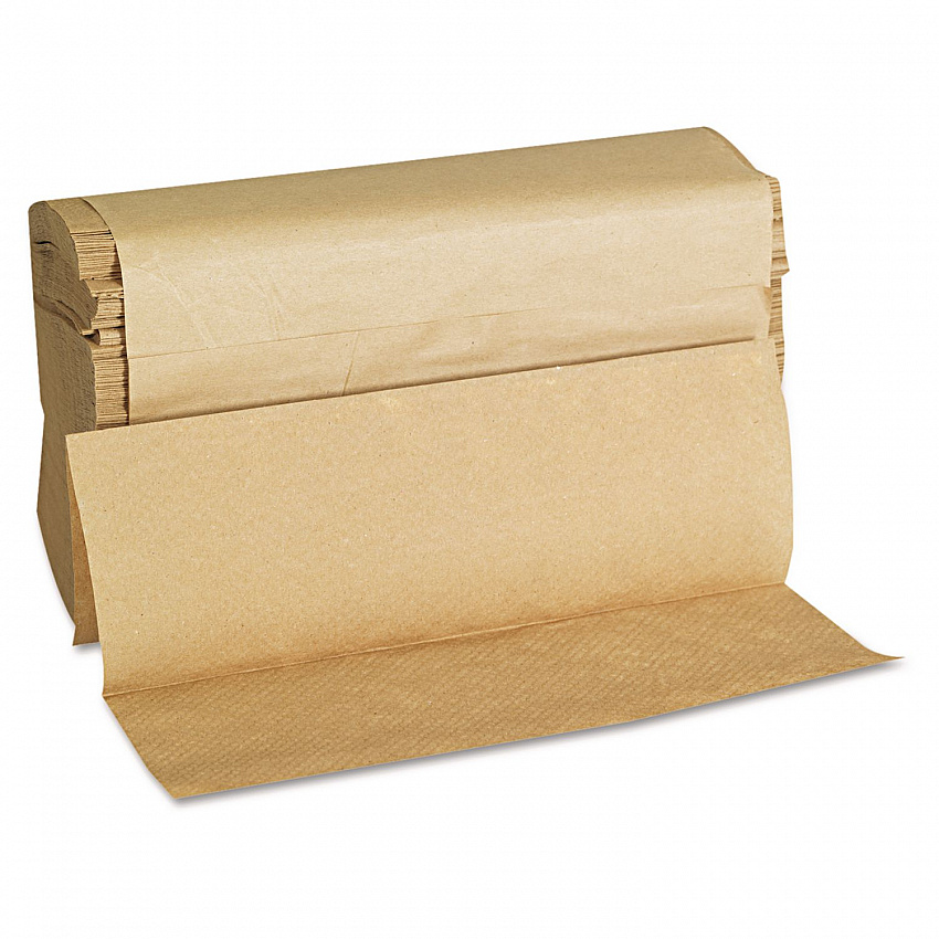 Folded Paper Towels, Multifold, 9 x 9.45, Natural, 250 Towels/Pack, 16 Packs/Carton (1508)