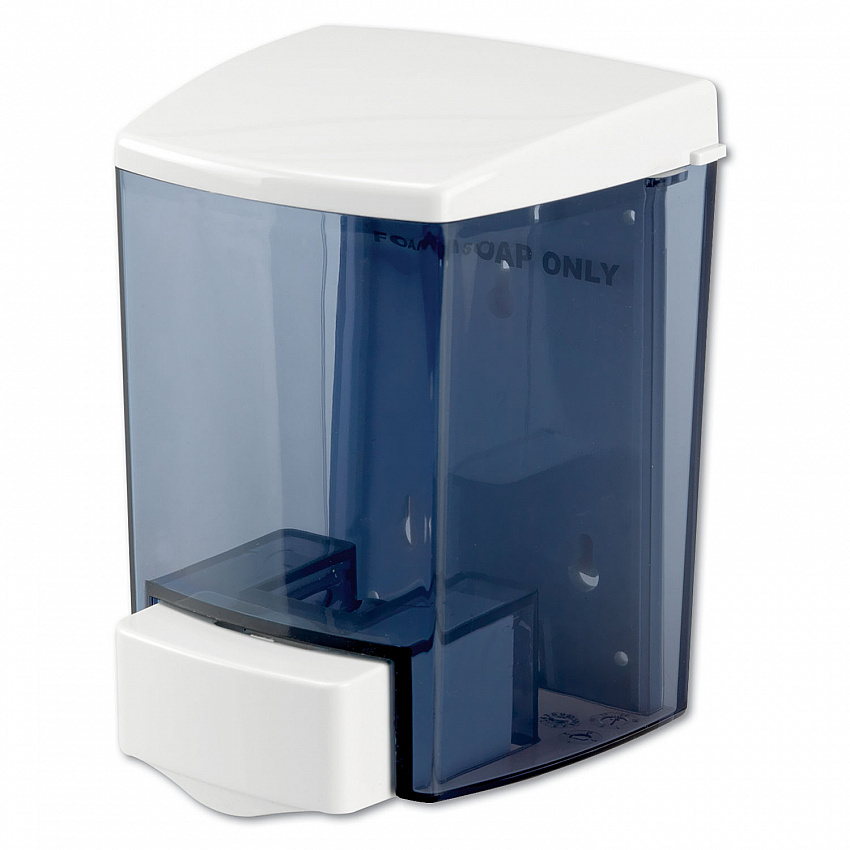 Encore Foam-eeze Bulk Foam Soap Dispenser, See Thru, 900 mL, 4.5 x 4 x 6.25, White (9335)