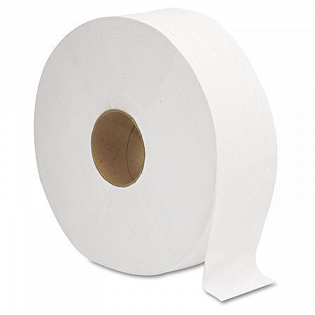 JRT Jumbo Bath Tissue, Septic Safe, 2-Ply, 3.3
