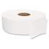 GEN JRT Jumbo Bath Tissue, Septic Safe, 2-Ply, White, 12" Diameter, 1,375 ft Length, 6 Rolls/Carton (1513)